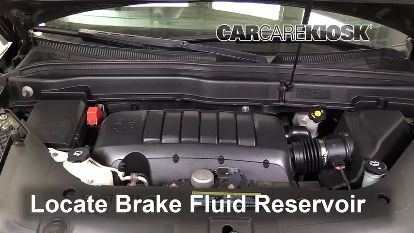 2010 Saturn Outlook XE 3.6L V6 Brake Fluid
